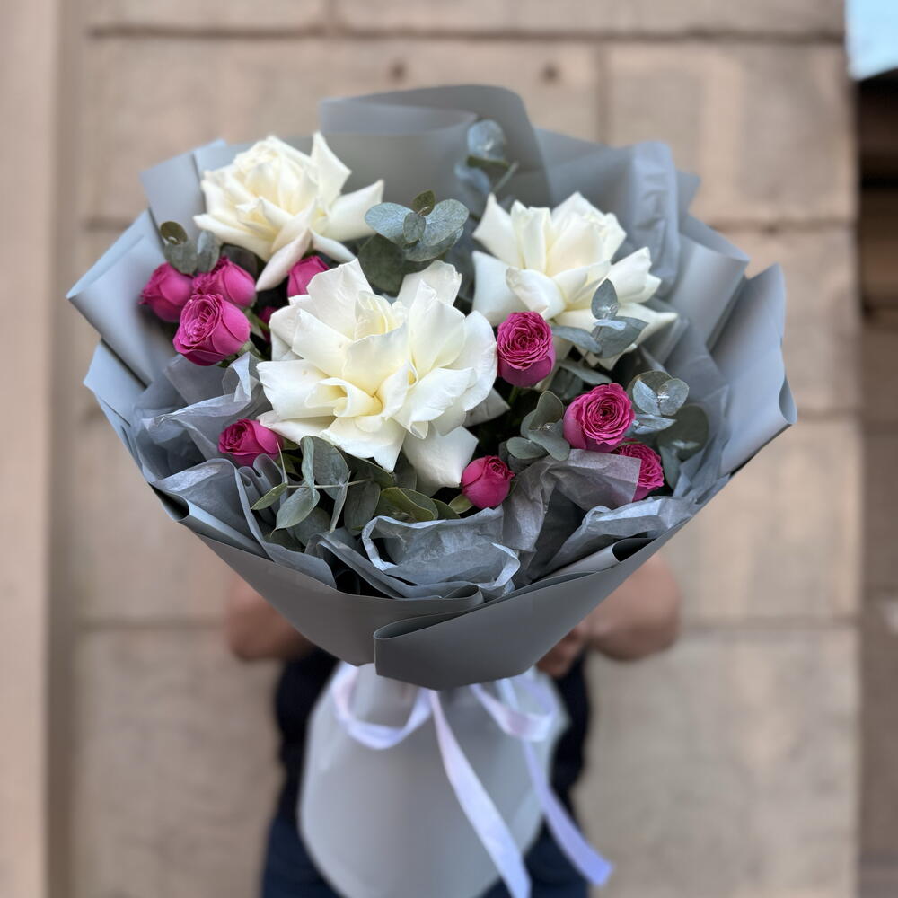 Букетик 🩶«Лёгкое счастье» 🌸