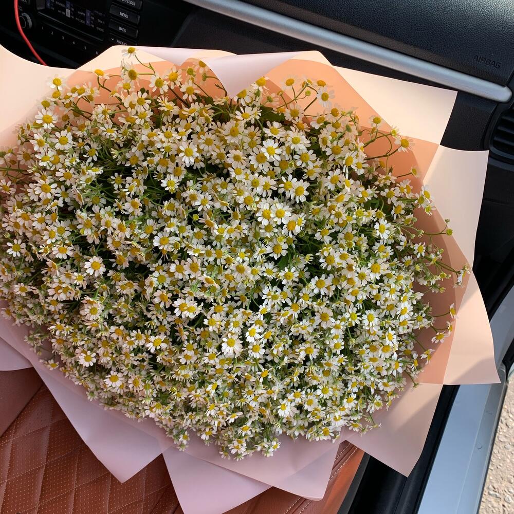 Букет из ромашки