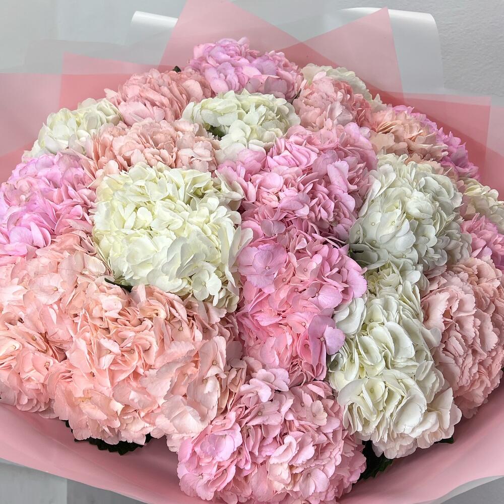Букет из гортензий 🌸