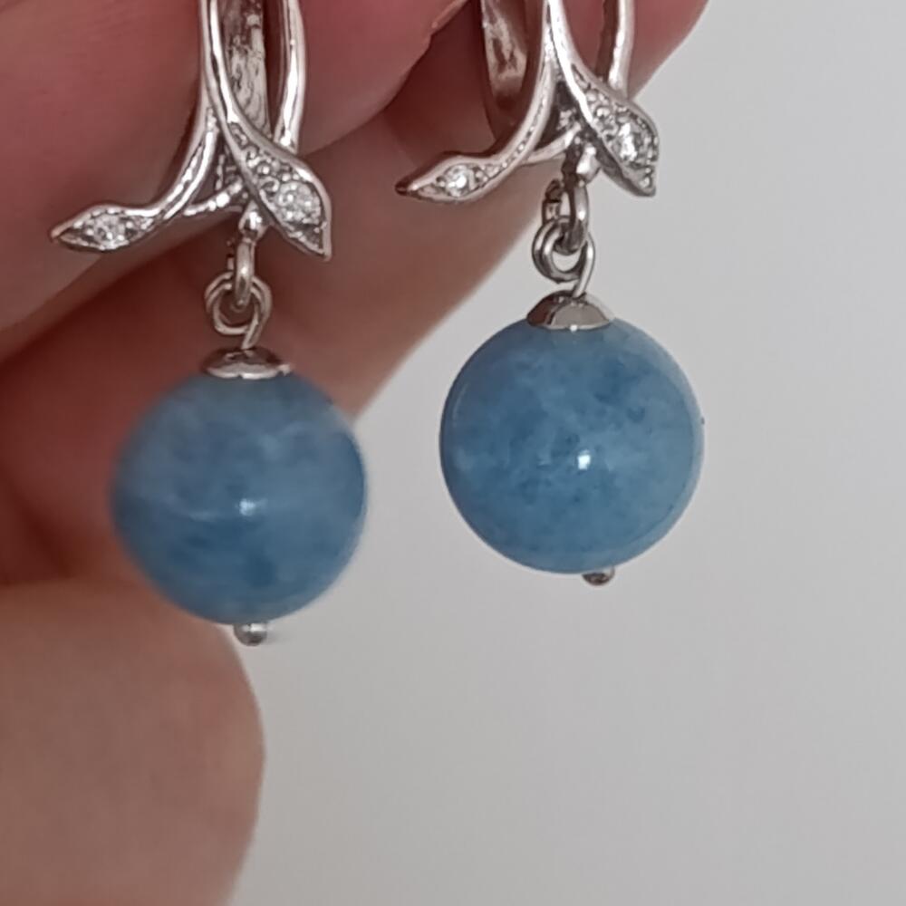 Серьги для голубоглазки