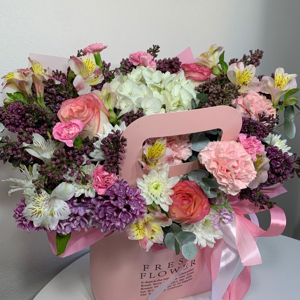 Корзина цветная🌺