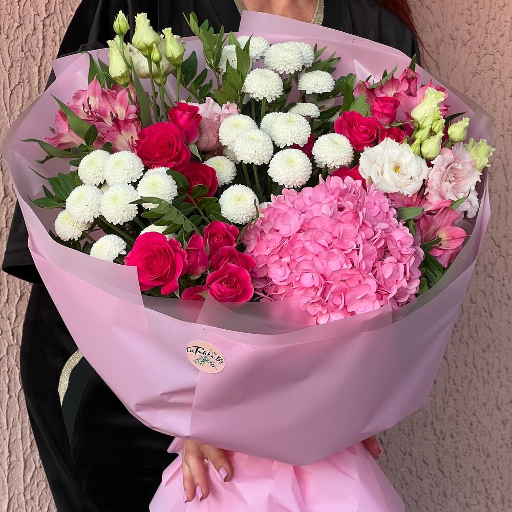 Гортензия бахромчатая с Мих цветами 🌺