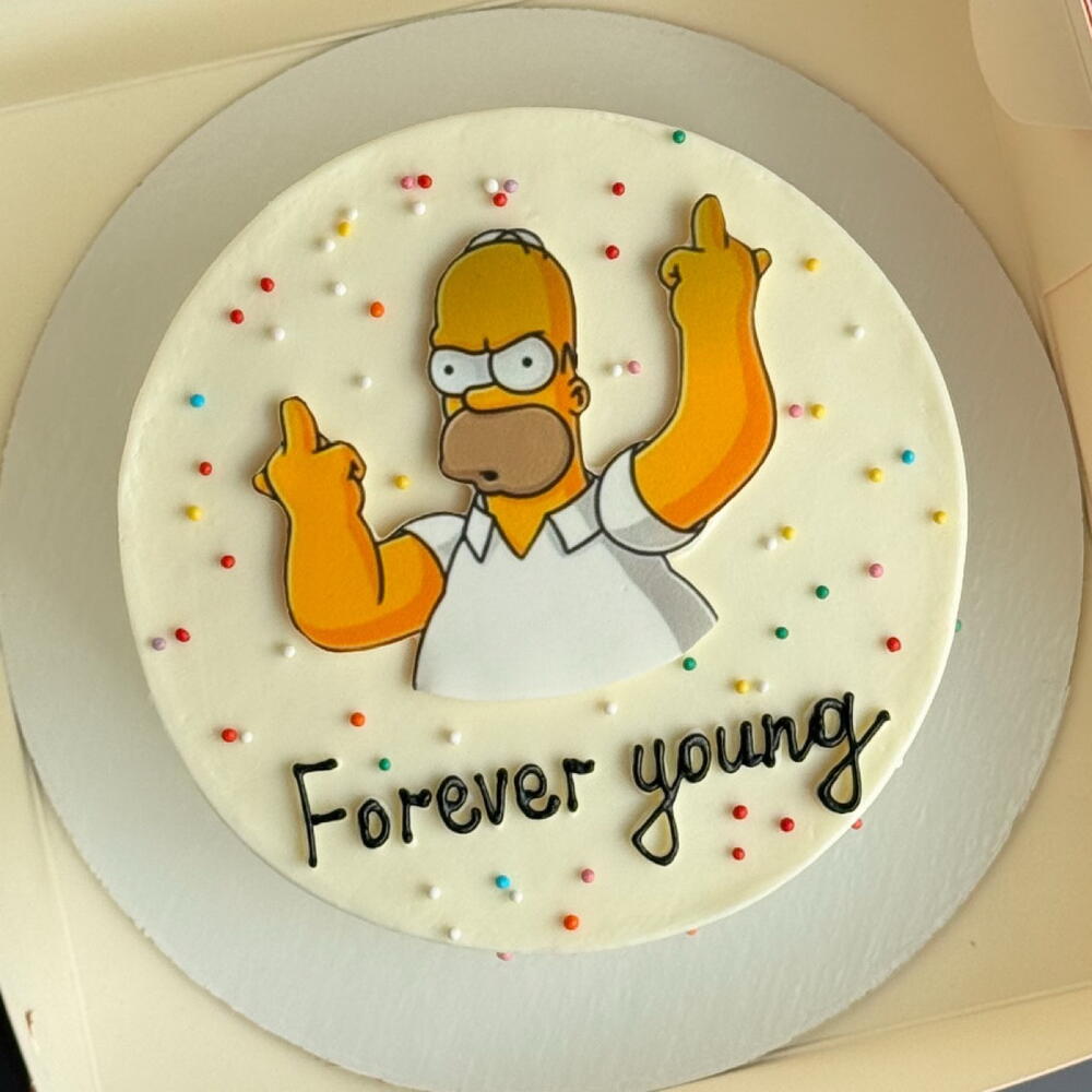 Бенто торт Forever young