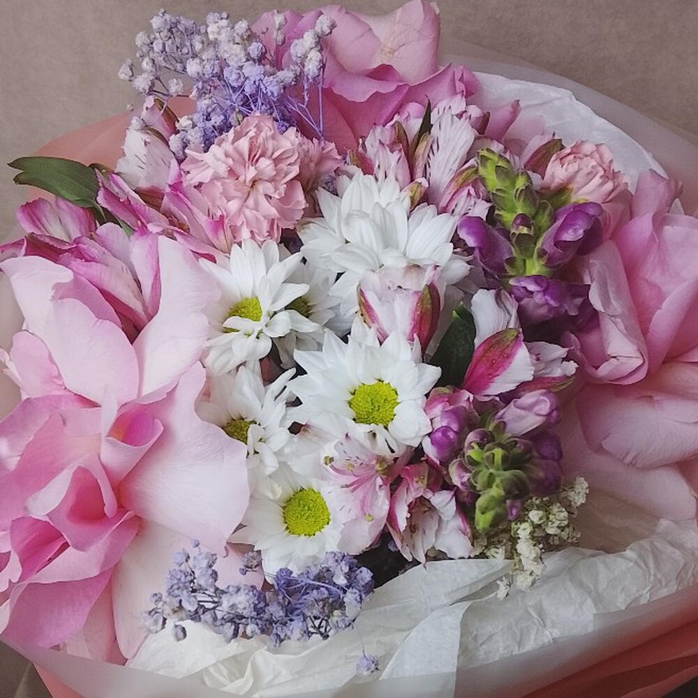 Розовый букет🩷🌸