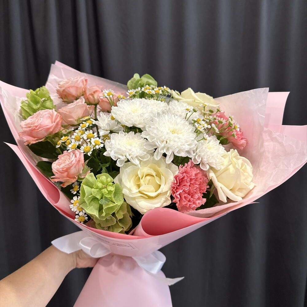 Букет с ромашками 🌸