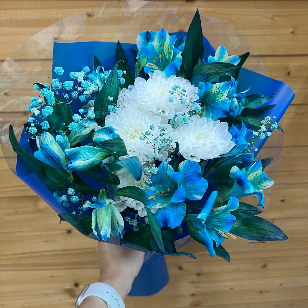 Букет синий