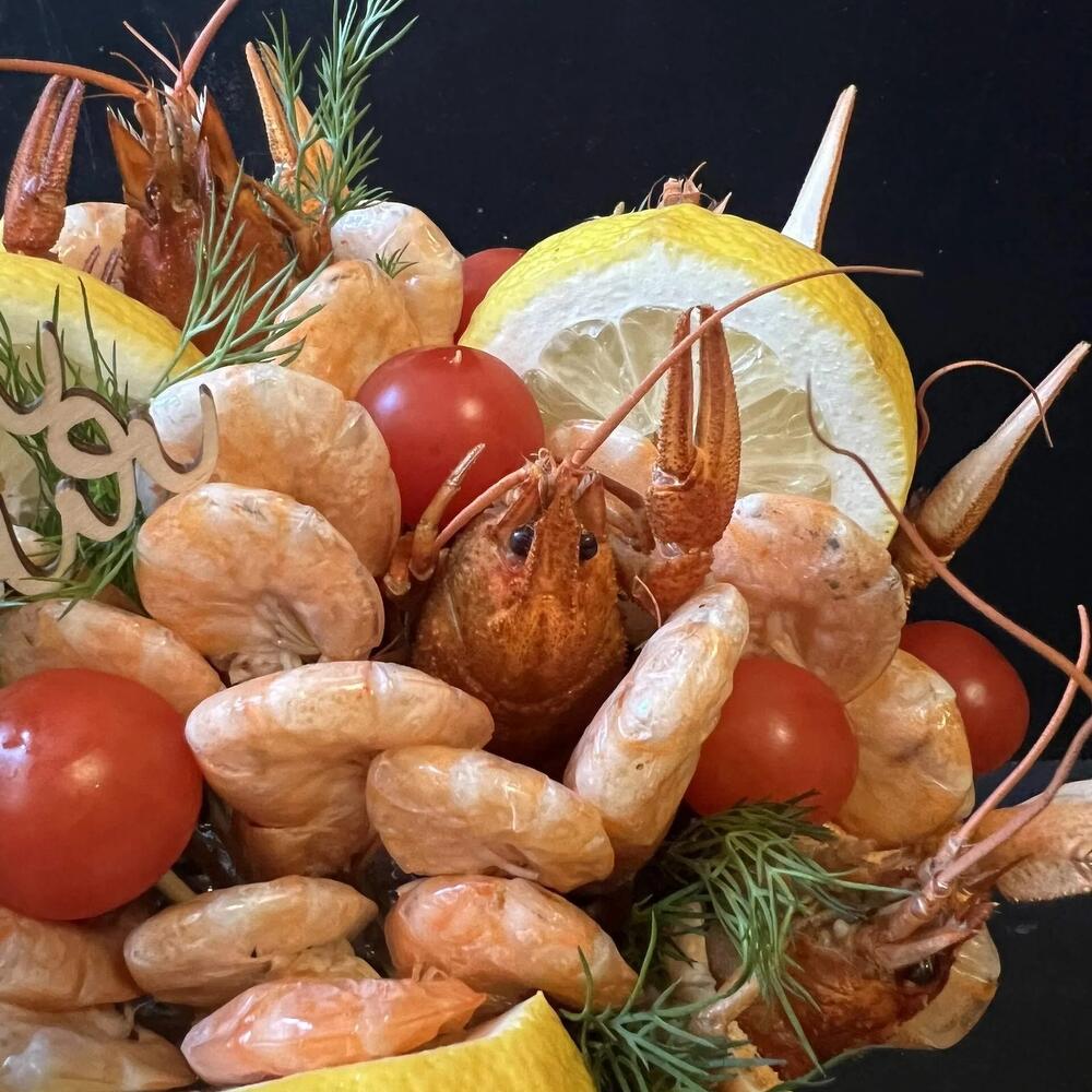 Коробка с морепродуктами, Рождественское настроение
