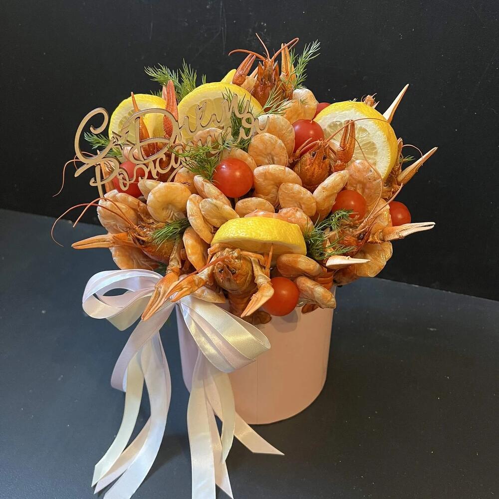 Коробка с морепродуктами, Рождественское настроение