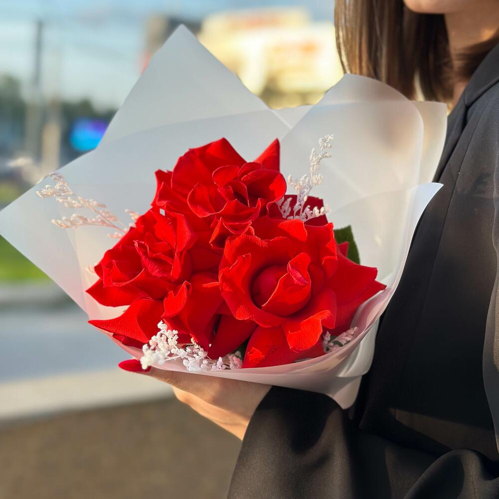 Букет 3 французкие розы