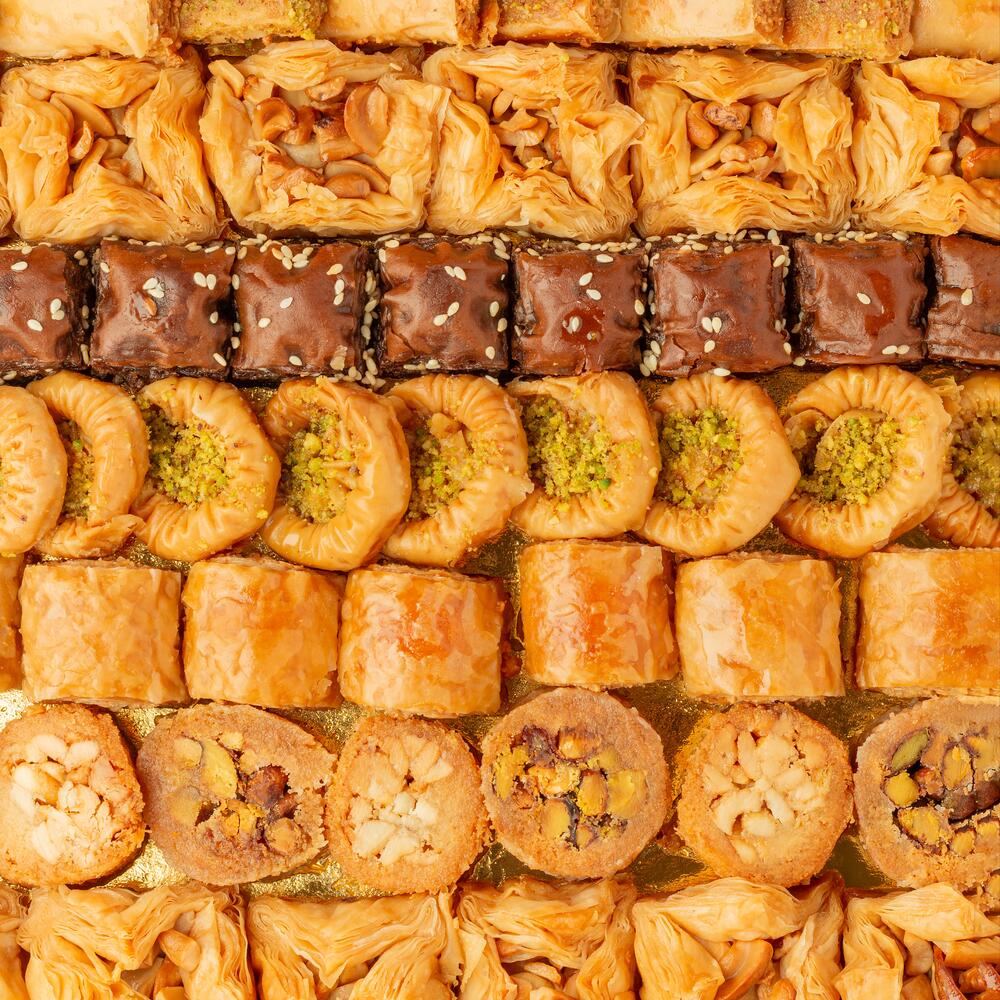Пахлава ассорти сладостей "Палитра вкуса"