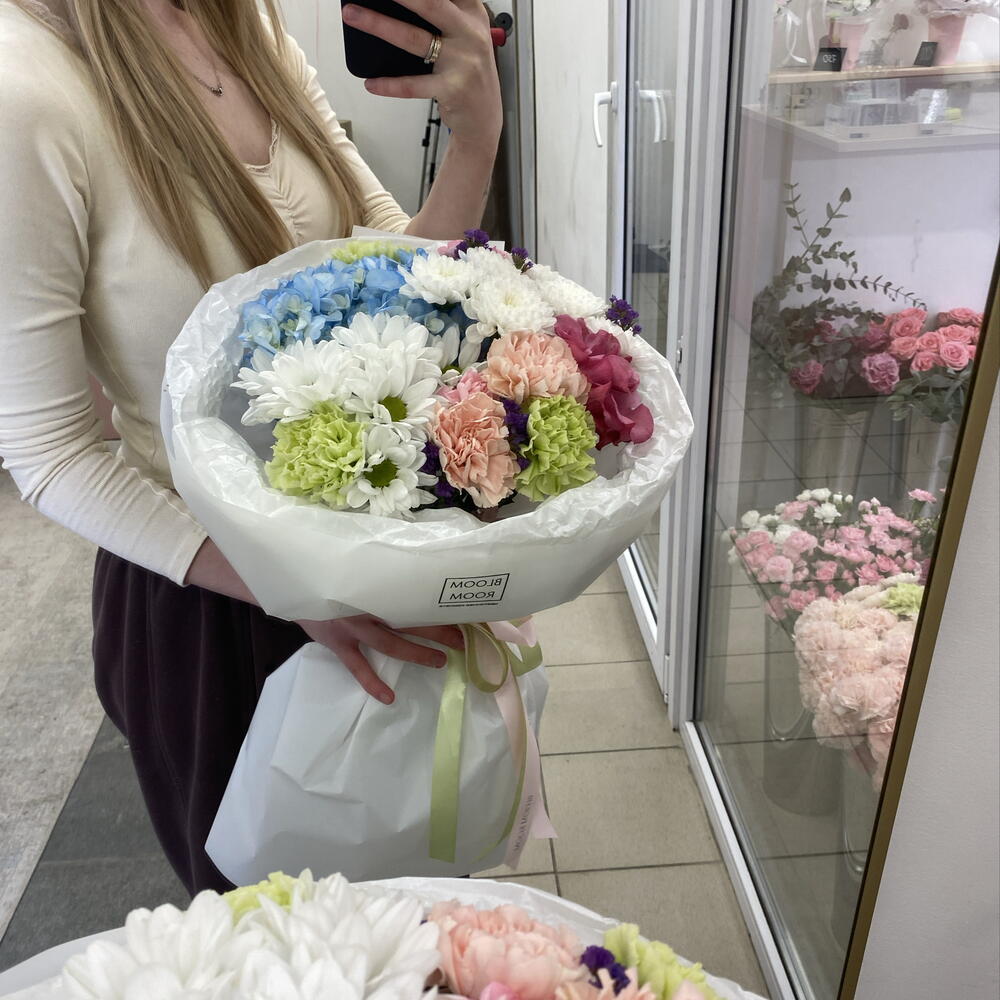 🩵🌸Дофаминовый букет Bloom Room🩵🌸