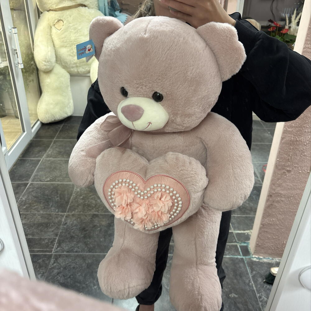 Мишка с милым сердечком 🧸💗