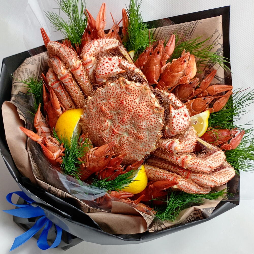 Мини раки с крабом