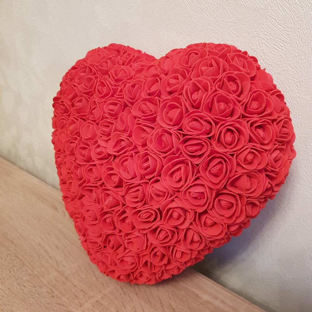Сердце из роз