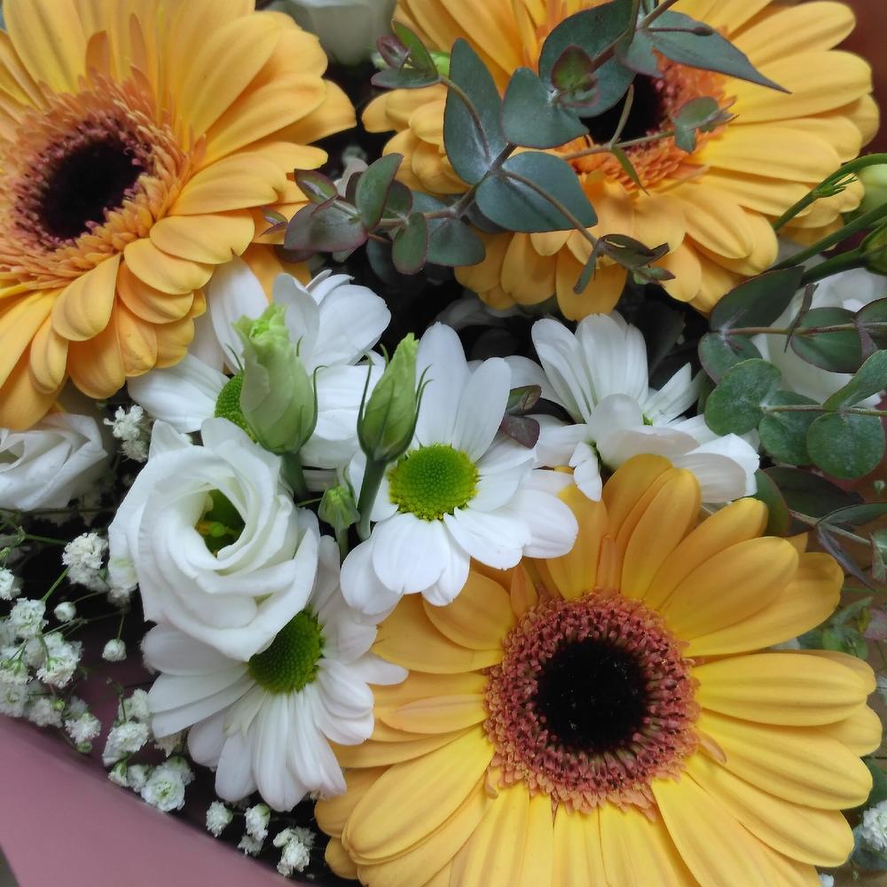 Bouquet with gerberas