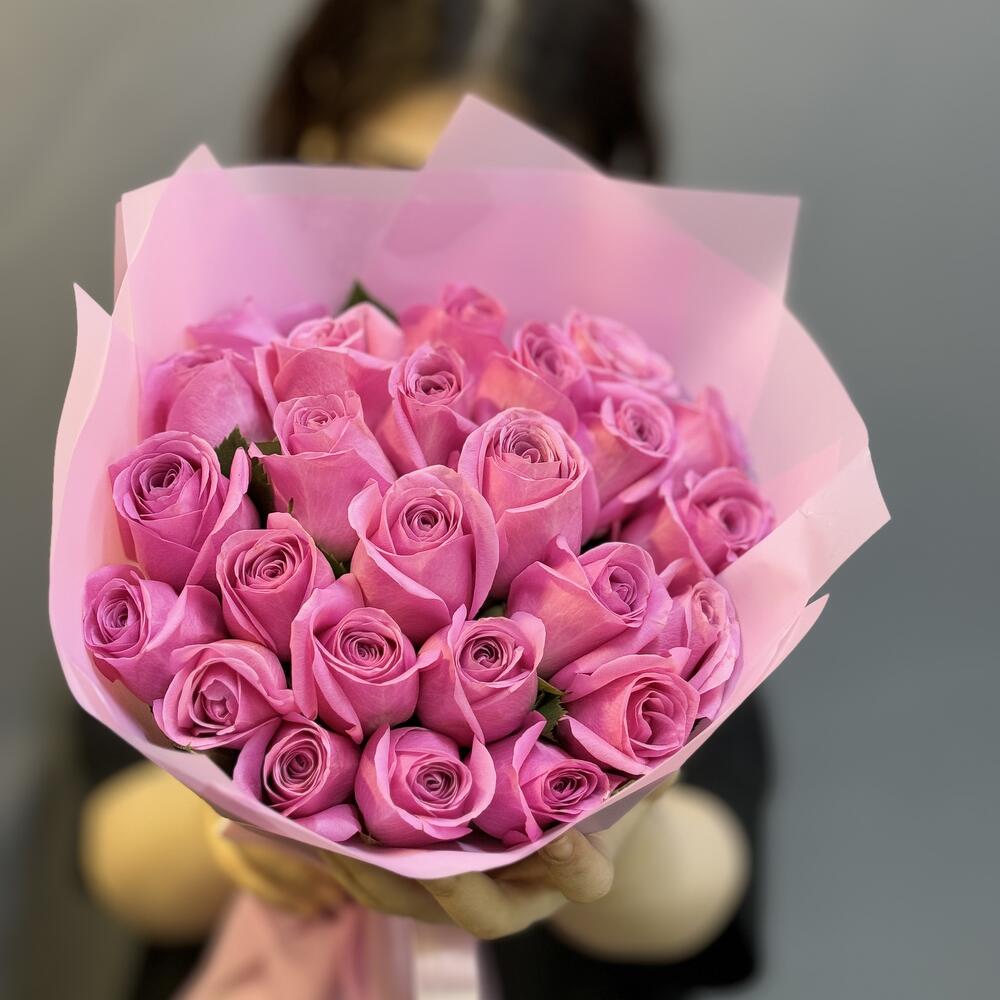 Розы розовые 25