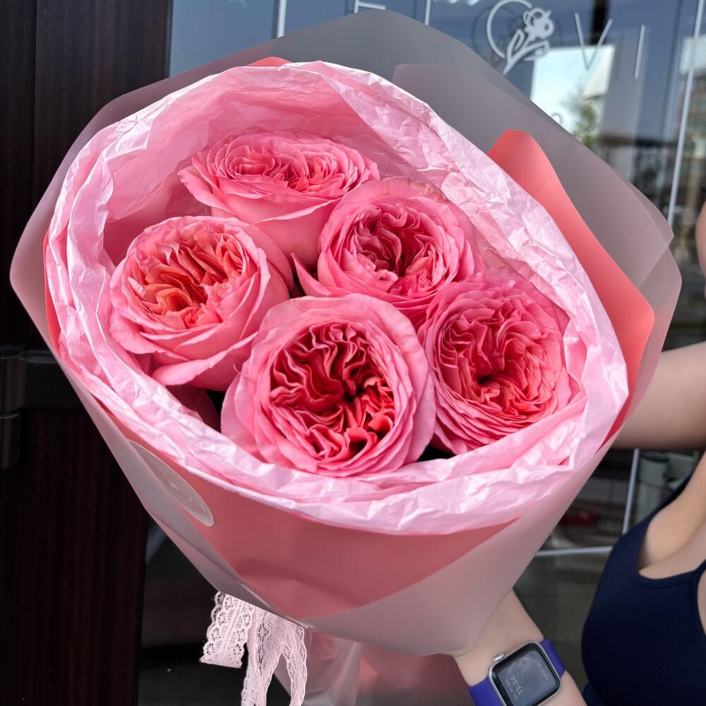 5 роз Pink Xpression «Нежный аромат»