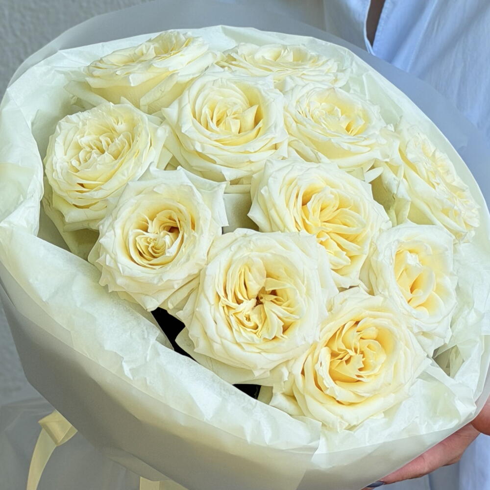 Солнечный букет из роз Канделайт💛(11шт)/ Цветы Про Любовь