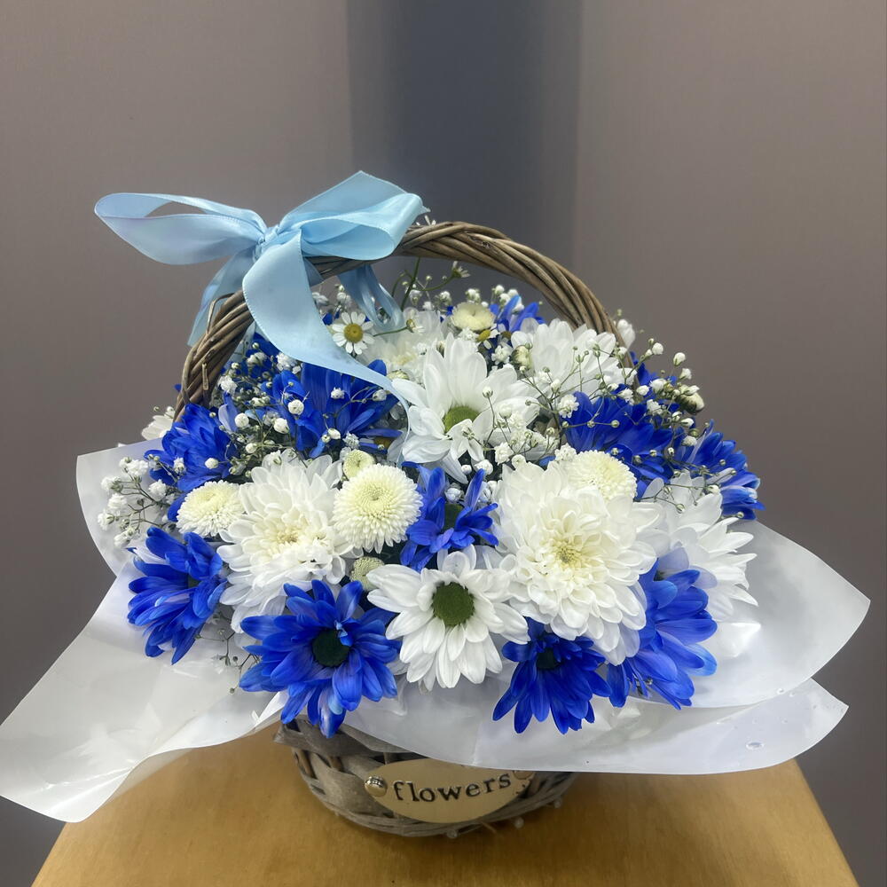 Корзинка голубое небо💙