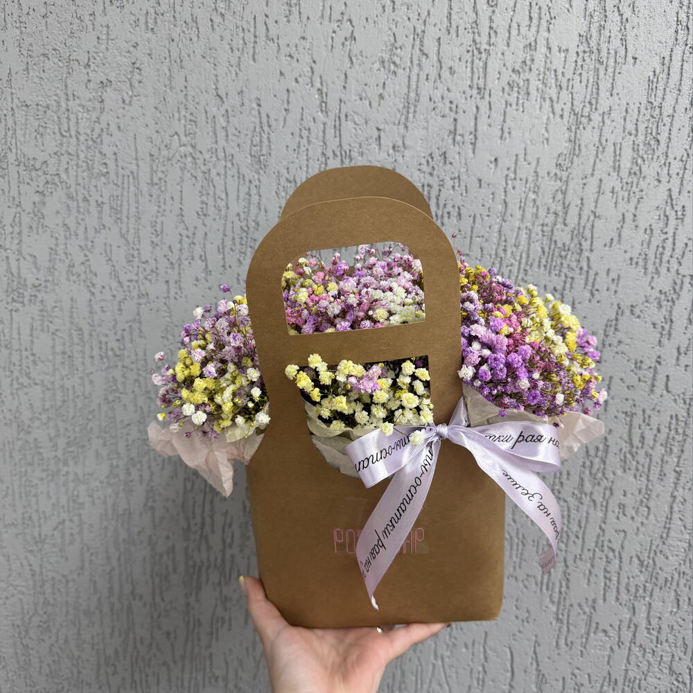 Сумочка из гипсофилы