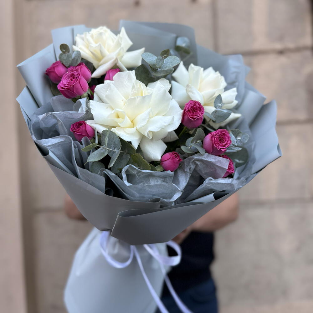Букетик 🩶«Лёгкое счастье» 🌸