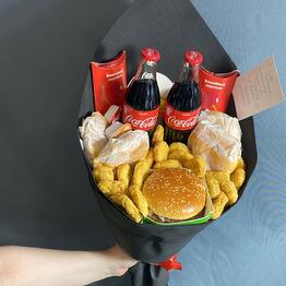 Bouquet of burgers