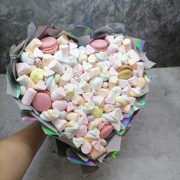 Corazón de malvavisco