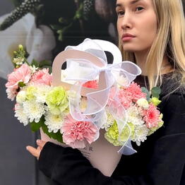 Take the bouquet