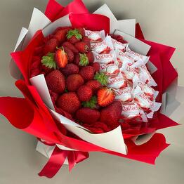 Сладкий букет "Для неё" девушке, маме, коллеге, друзьям 🎁🍓♥️