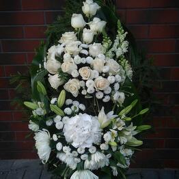 Wreath laying