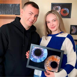 🎀Фото радужки глаза 13 на 18 см 1 участник 1 посещение 💝
