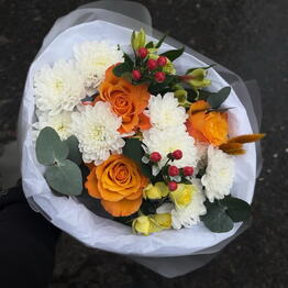 Take the bouquet