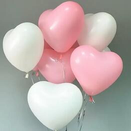 Globo corazón 9 piezas