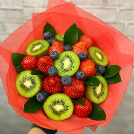 Фруктовый букет "Кисло-сладкий" идеальный полезный подарок 🥝🍓🎁