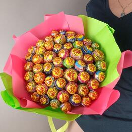 Bouquet of chupa-chups