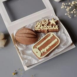 Шоколадный набор на 23 февраля