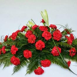 Wreath laying