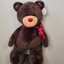Oso de peluche con arco