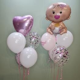 Набор шаров на Выписку для Девочки / Мальчика