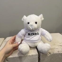 Мишка белый blckbo🤍