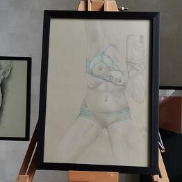 Painting in the interior