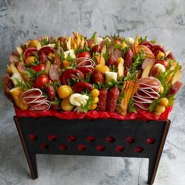 Men's set edible grill