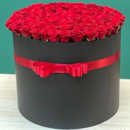101 Роза в коробке 🌹