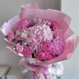 Pion Art And Flowers