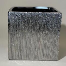 Керамическая ваза «Silver Square»