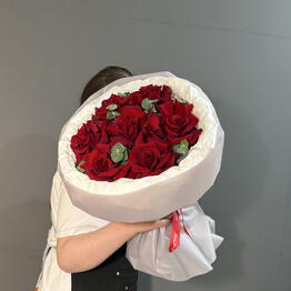 Французские розы в букете