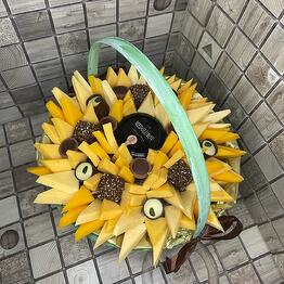 Cesta de queso / cesta de Regalo