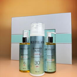Набор солнцезащитный для загара, премиум Summer touch 30 SPF