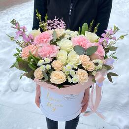 Flowers in a box