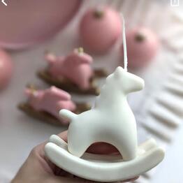 Flamingo Candles